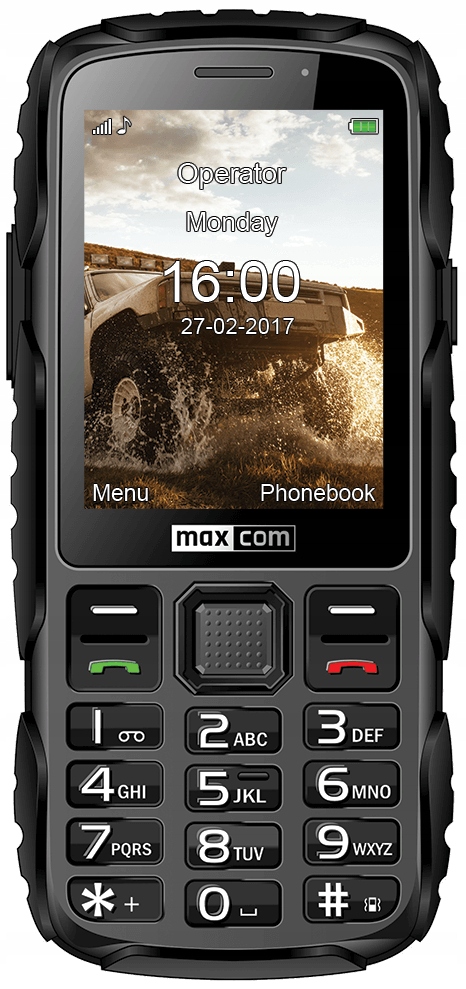 

Telefon komórkowy Strong Maxcom MM920 czarny 2,8''