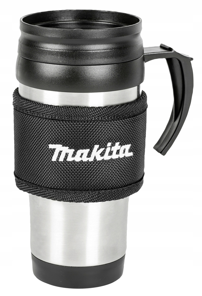 Kubek Termiczny Z Uchwytem 0,4 Stal Nierdzewna Zamykany Makita E-15578