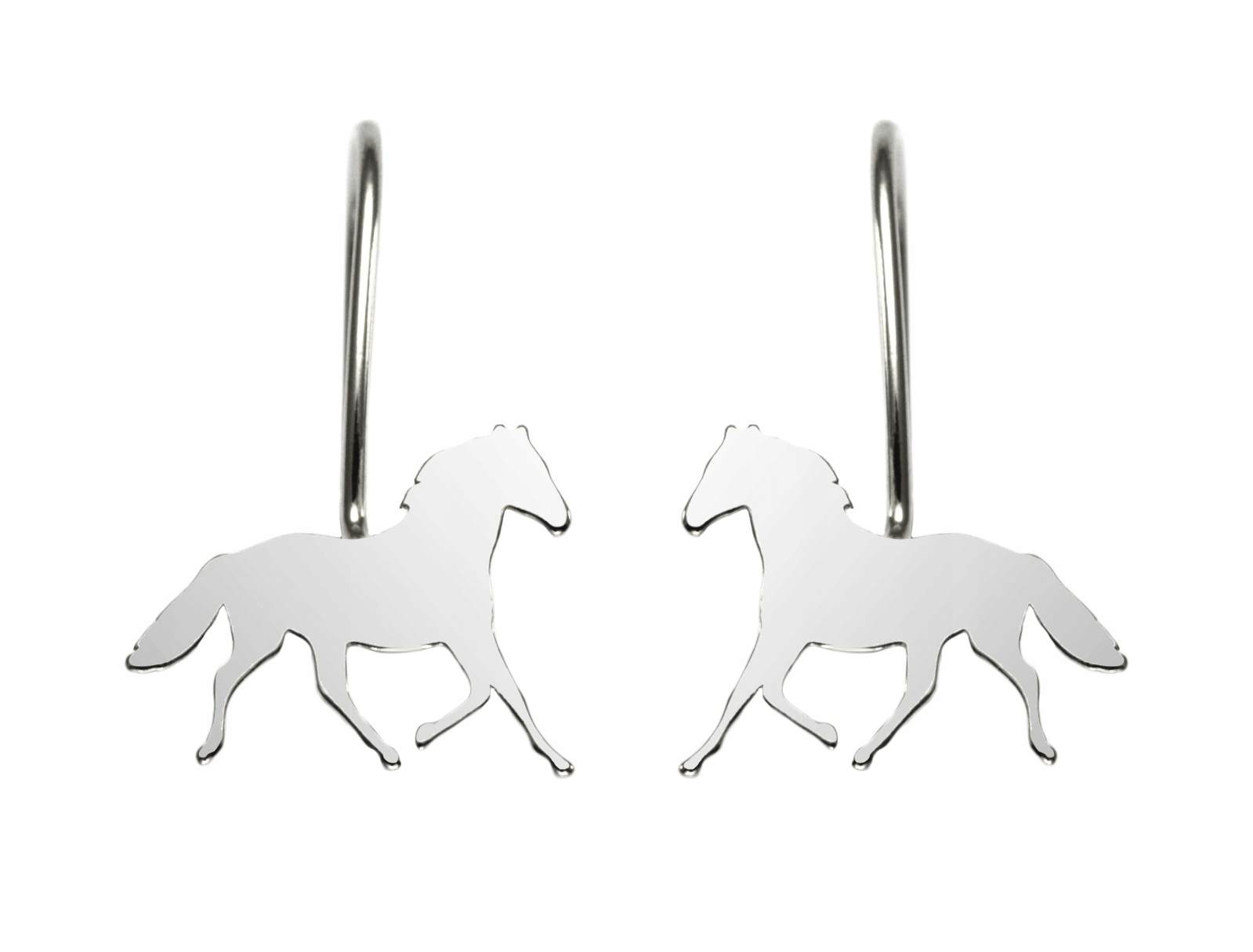 

Srebrne Kolczyki Konie Koniki Bigiel Srebro 925