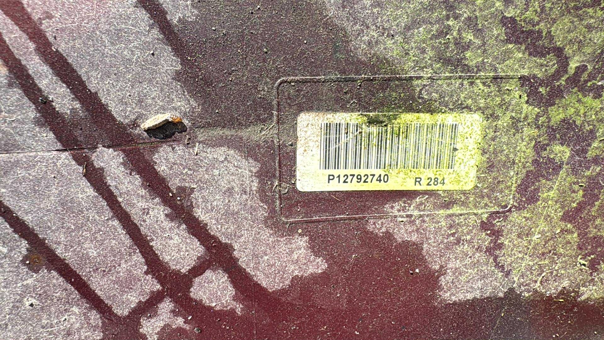 moulding threshold right SAAB 93 9-3 cap of the threshold threshold colour 284 vector arc