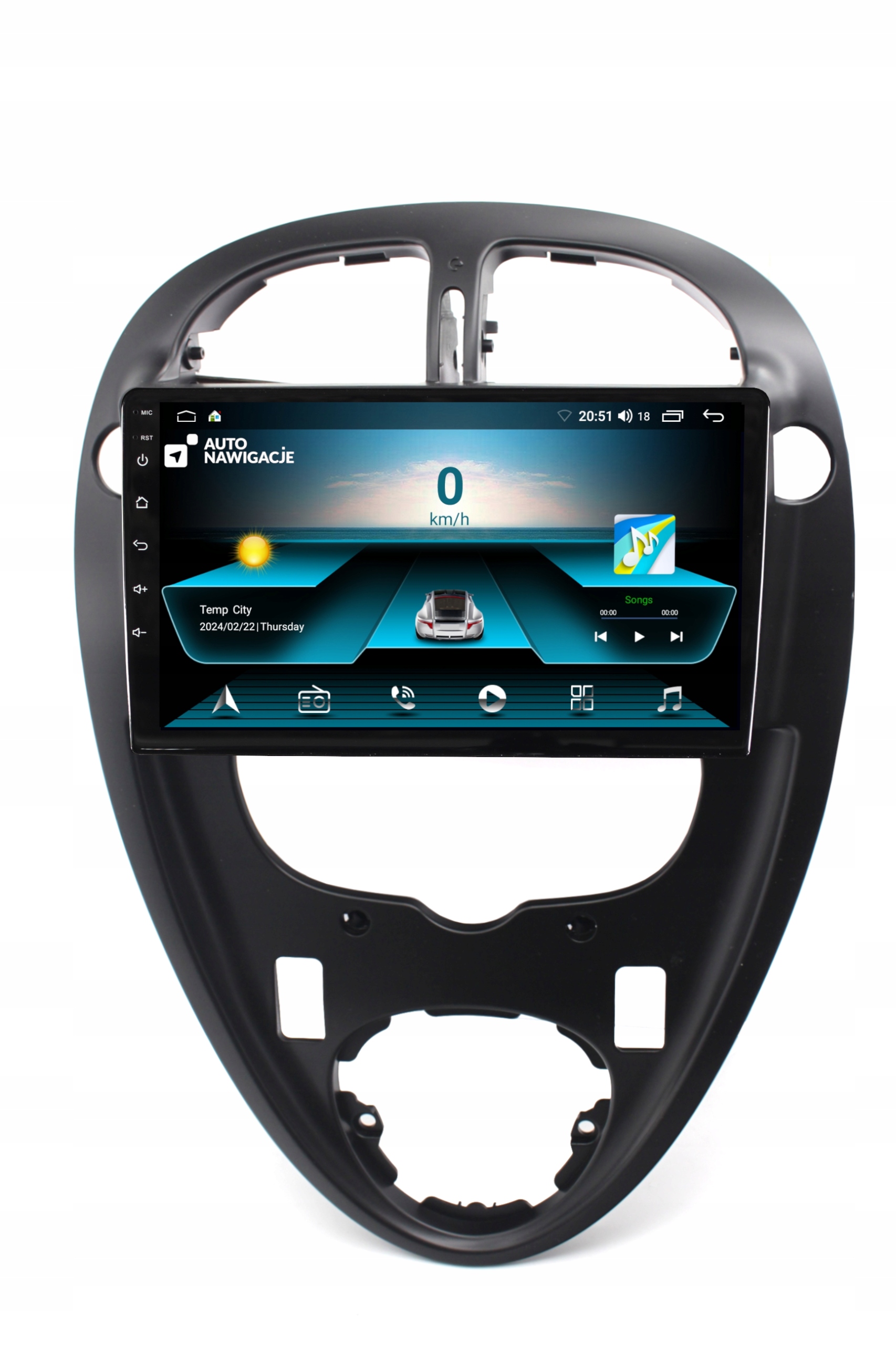 Radio Nawigacja Gps Citroen Xsara Picasso 1999-2006 Android