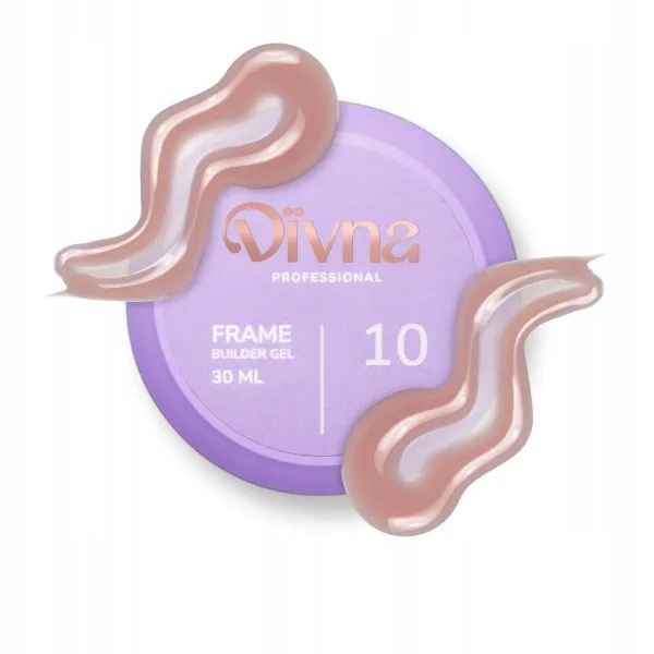 Divna Frame Builder Gel 10 30 ml – Gel na nehty starorůžová