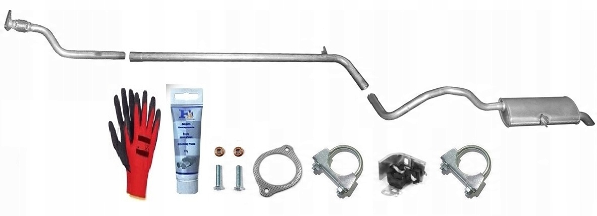 Renault Grand Scenic II 1.9 dCi 96kW (2005-2009) sada tlumičů výfuku bonus