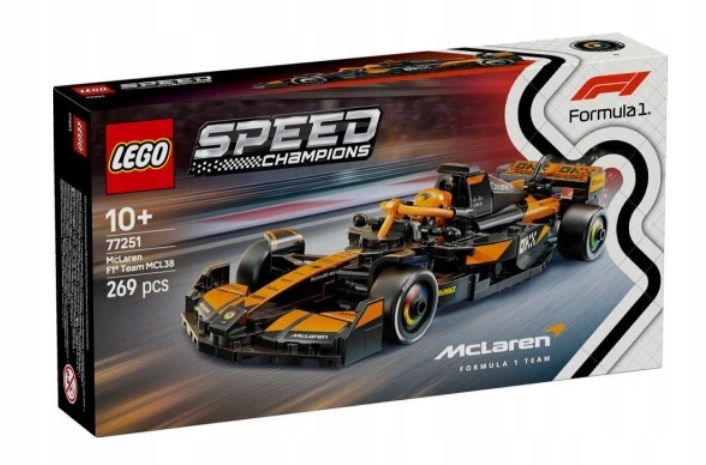 Lego 77251 Speed Champions Formule F1 Mclaren Team MCL38