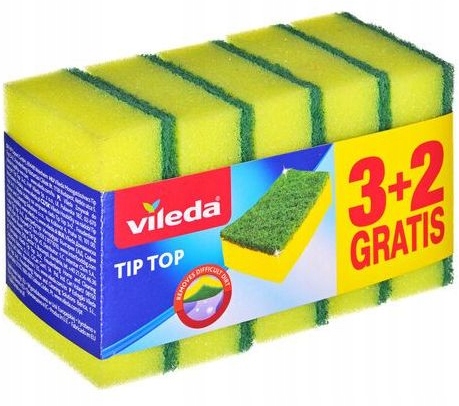 

Vileda Tip Top Zmywaki Kuchenne 5 sztuk