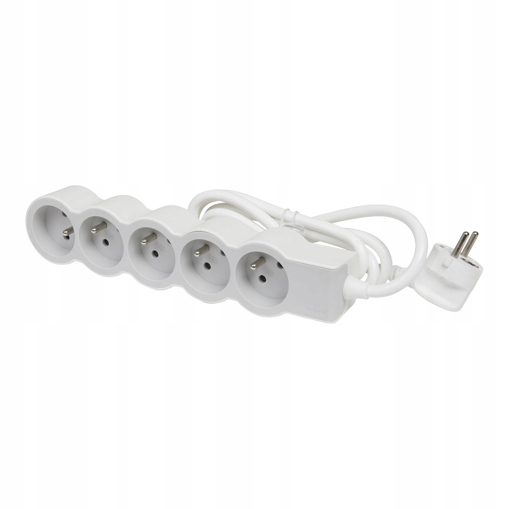 prodlužovací kabel 5X2P+Z 1.5M Legrand 049480 bílý