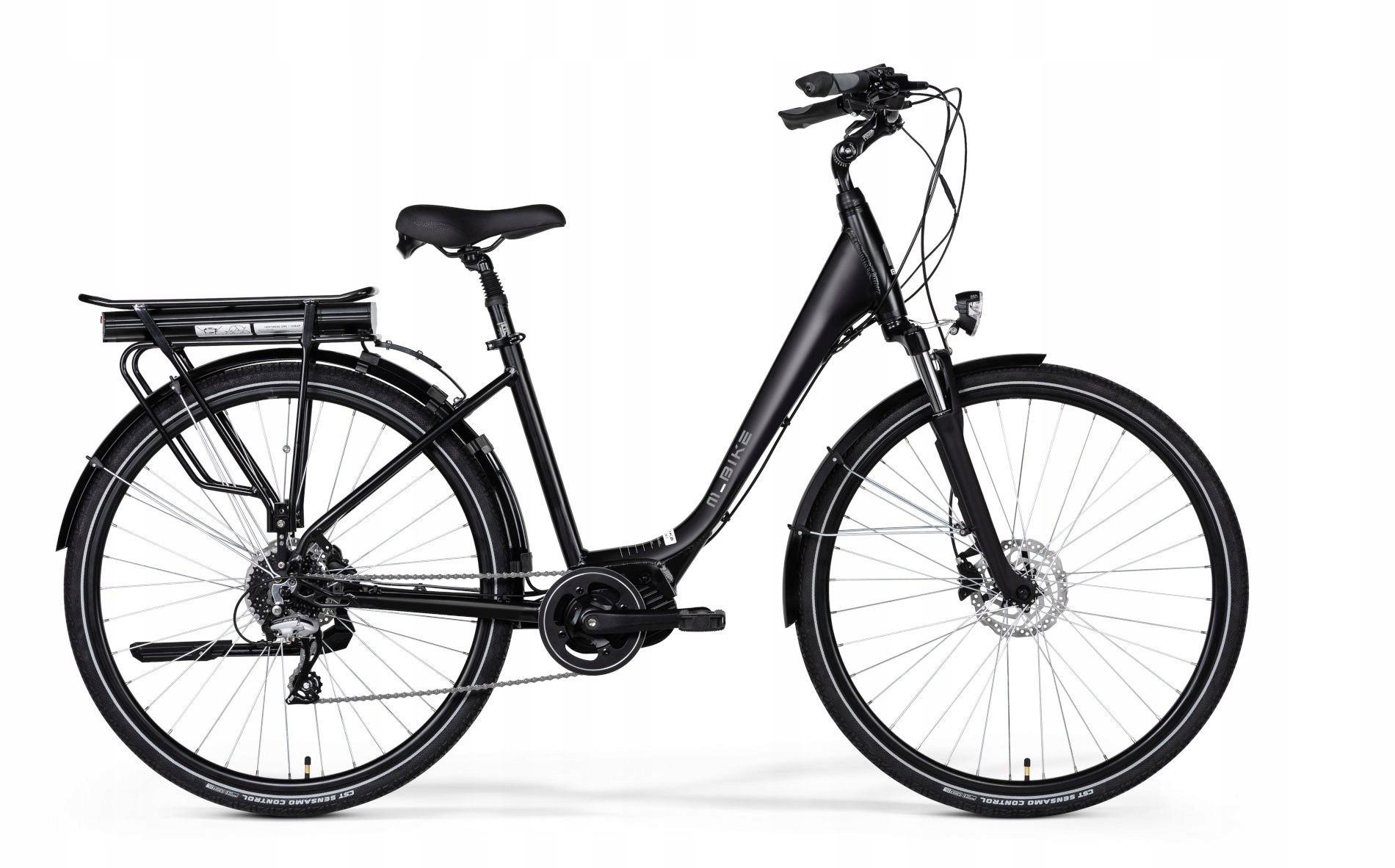 Rower elektryczny Merida E-city 828 46 cm aluminium czarny 28" 250 W