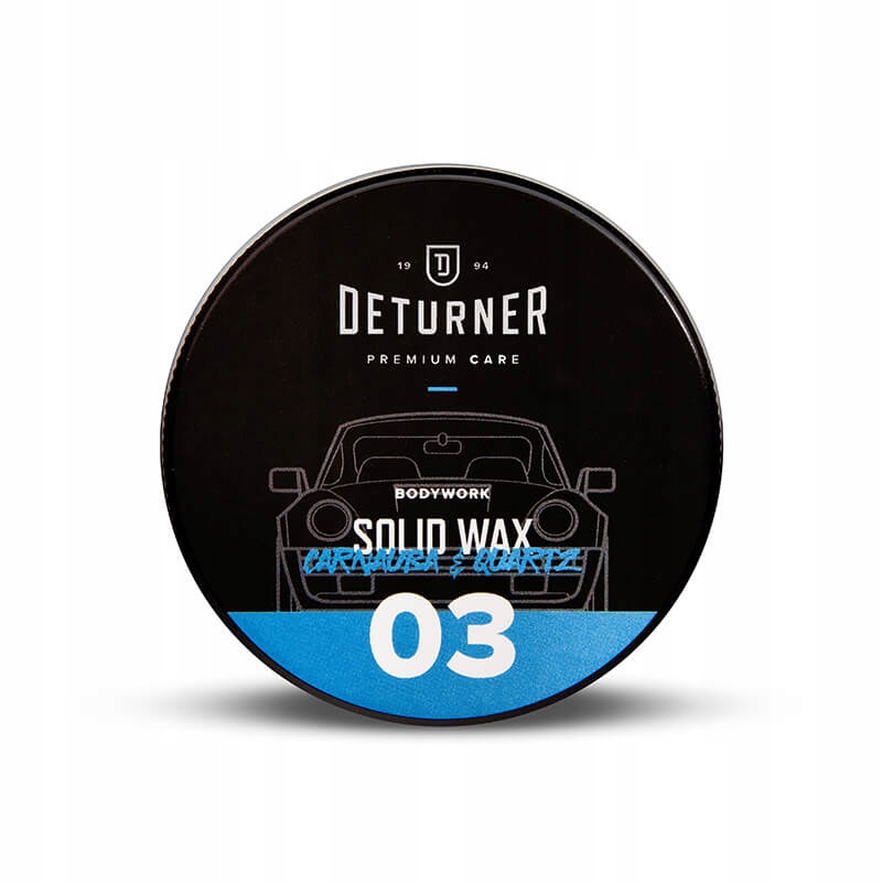 DETURNER Solid Wax 50g+aplikator CARNAUBA i QUARTZ