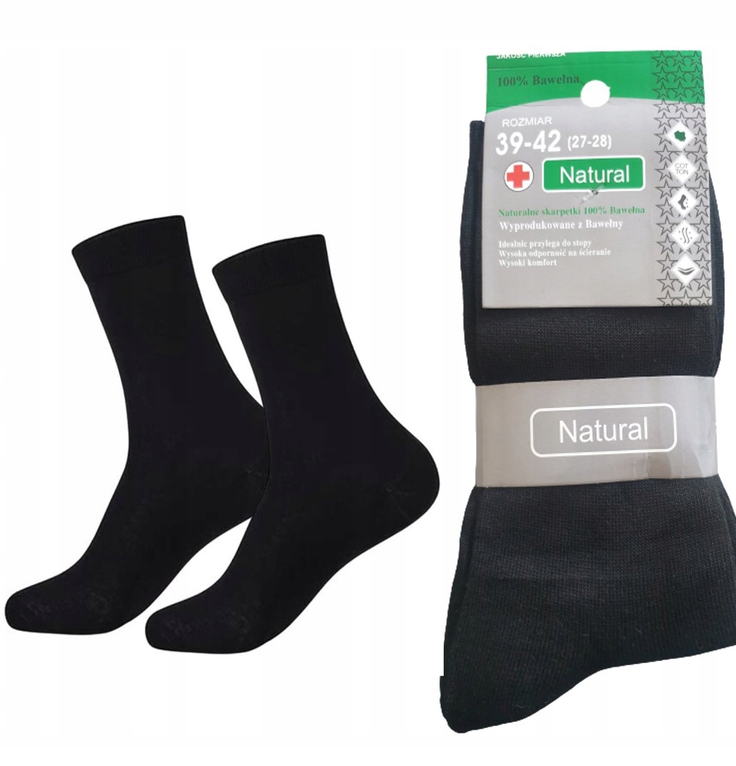 

Skarpety Męskie Bawełna rozmiar 43-46