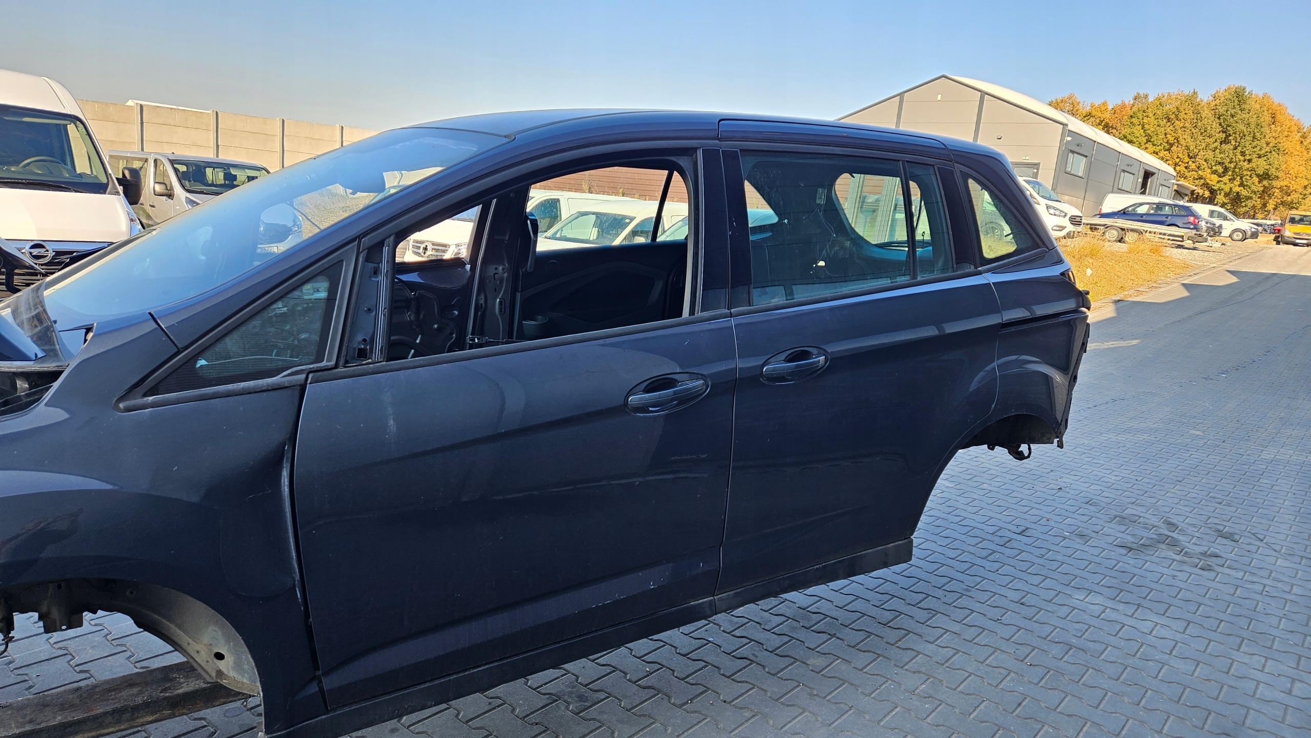 door left front FORD GRAND C-MAX MK2 colour MIDNIGHT SKY