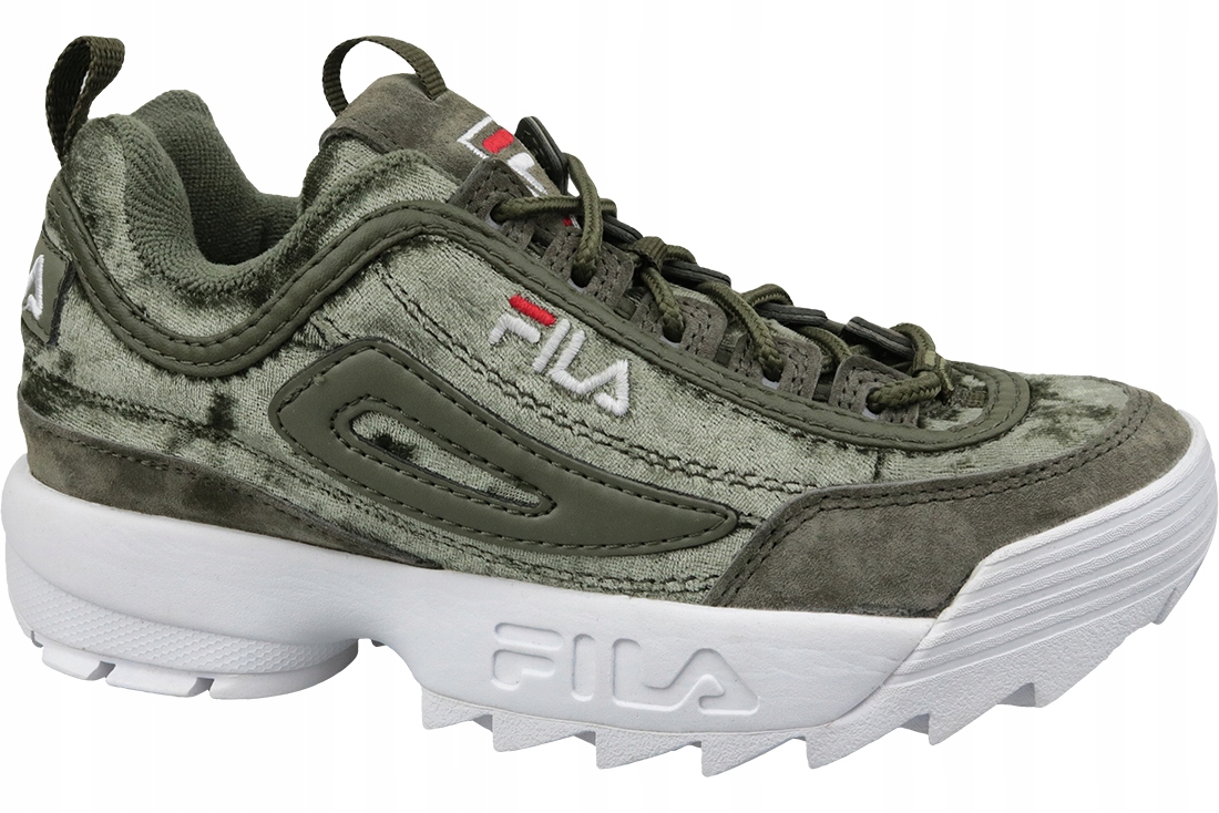 Fila Disruptor S Wmn Low [38] Dámské semišové tenisky zelené