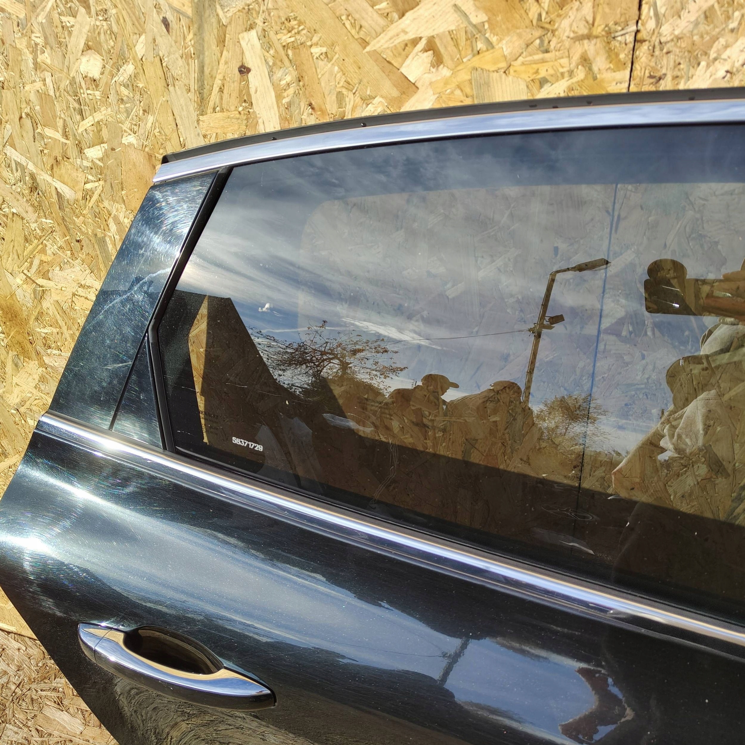 door rear. rear part side right Renault Talisman sedan