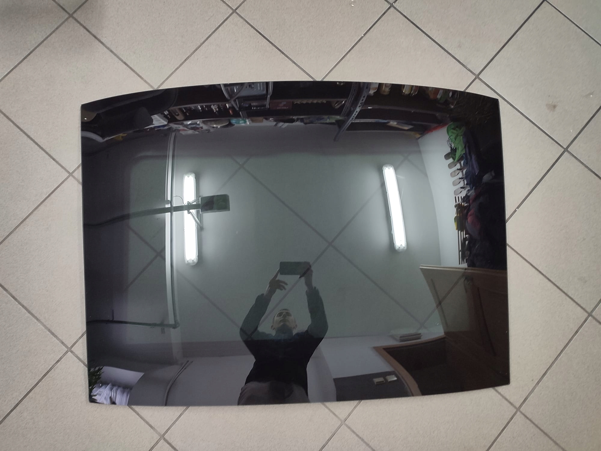 Fiat 500 szyba panorama dach szklany