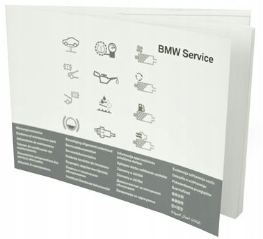 

Bmw nowa pusta książka serwisowa 01492602175