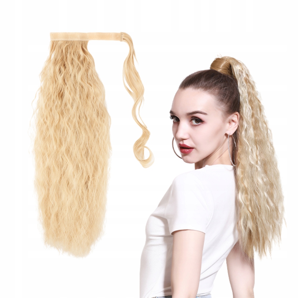 Připínací Culík 60 cm vroubkovaný blond #613/86/18