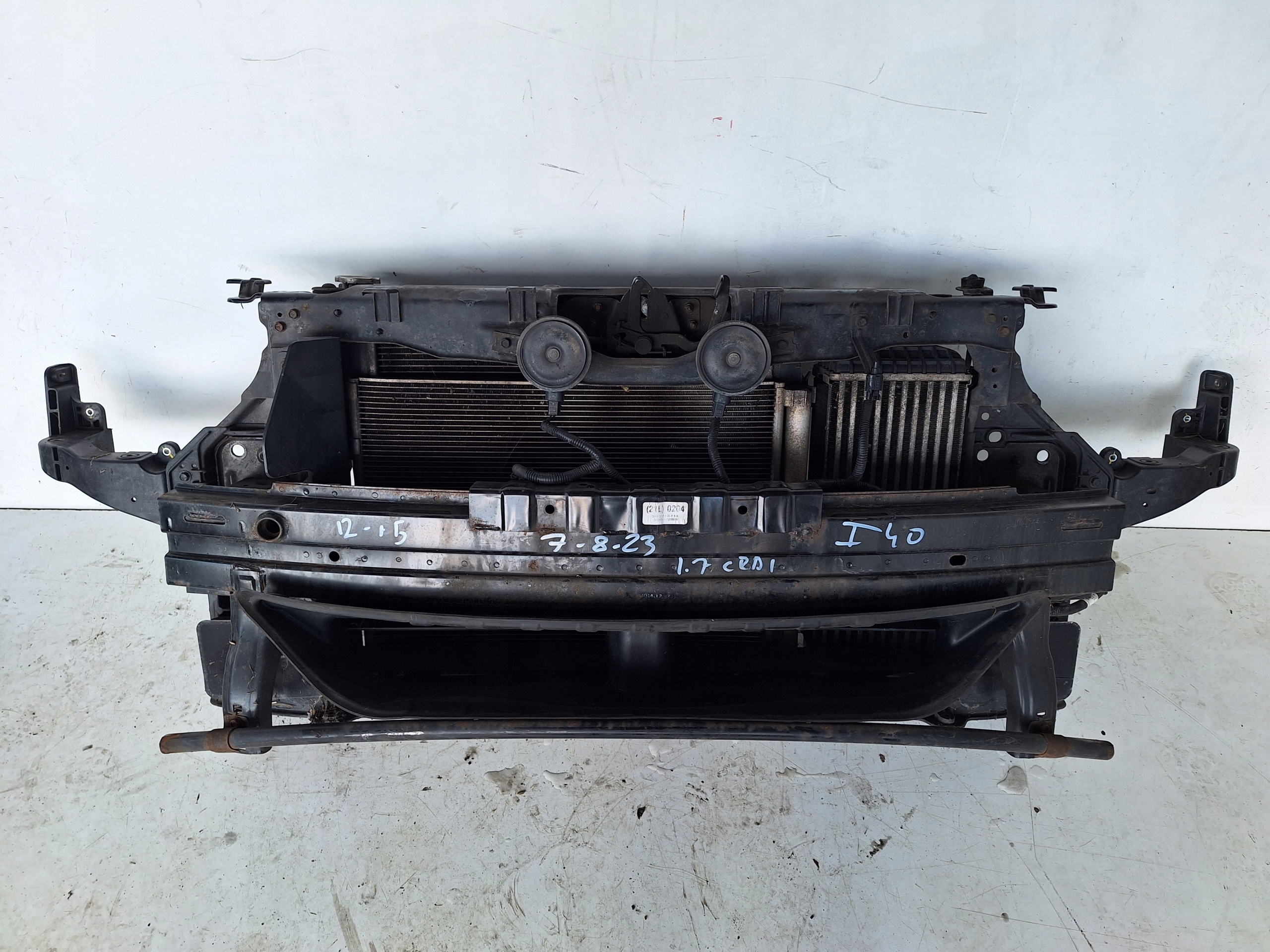 HYUNDAI I40 12-15 support panel for radiators 1.7 CRDI