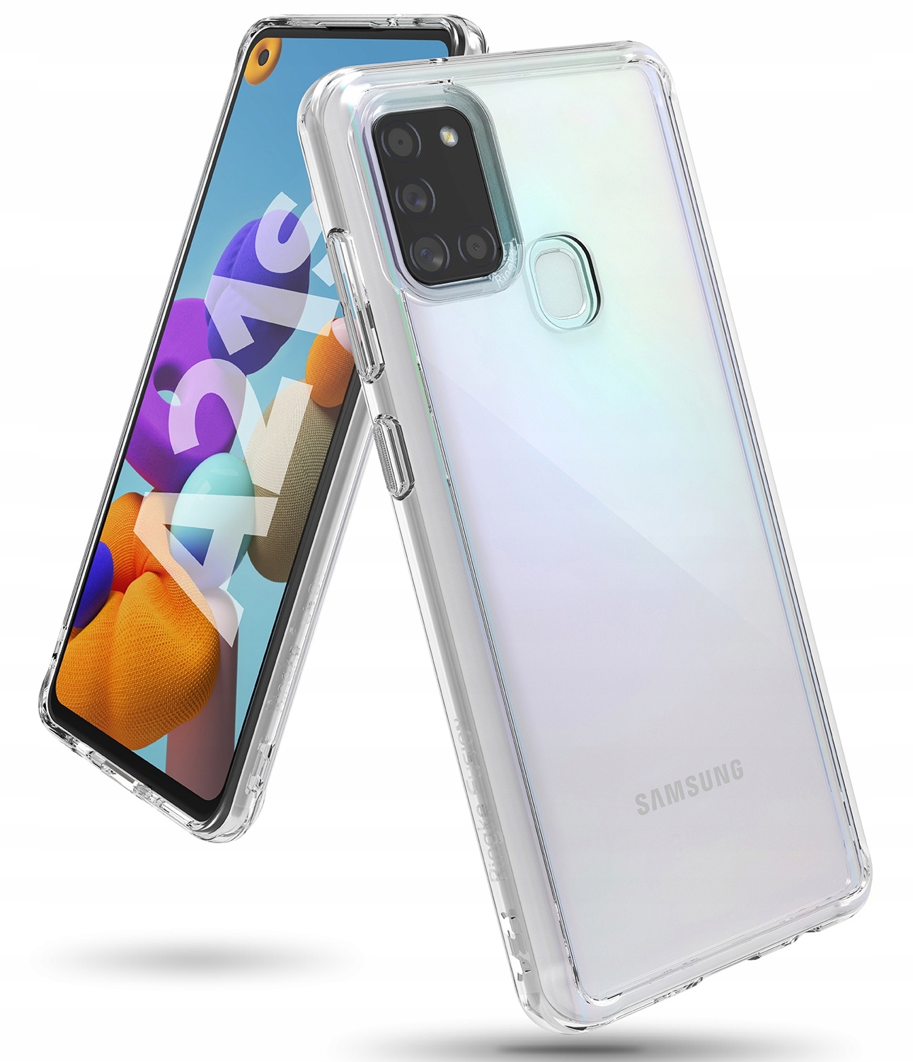 

Etui Hybrid Ringke Do Galaxy A21S Pokrowiec Case