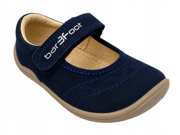 Baleriny skórzane Barefoot 3F Sandałki BAR3FOOT Boso 3BE22/3 29