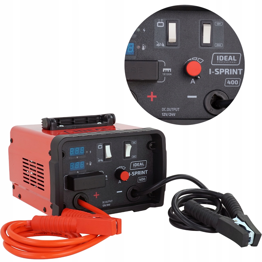 PROSTOWNIK z rozruchem rozruch SPRINT 400 12V 24V