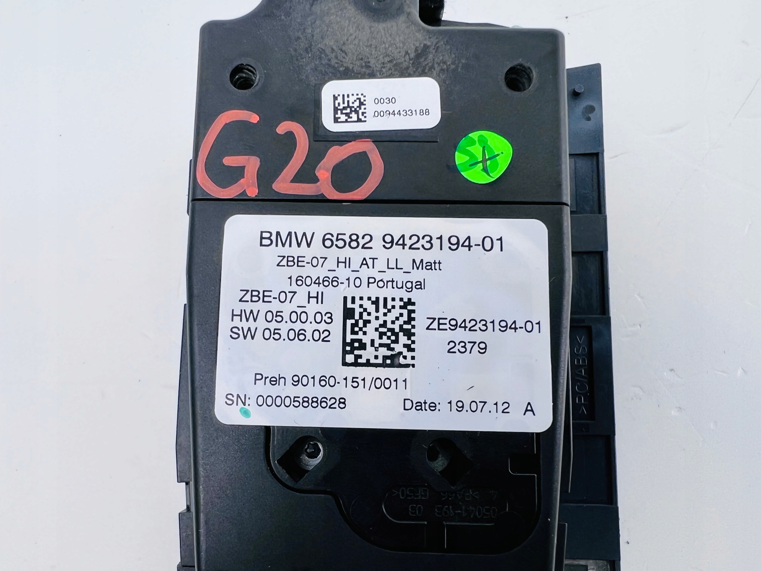 KONTROLER IDRIVE BMW G20 G21 9423194