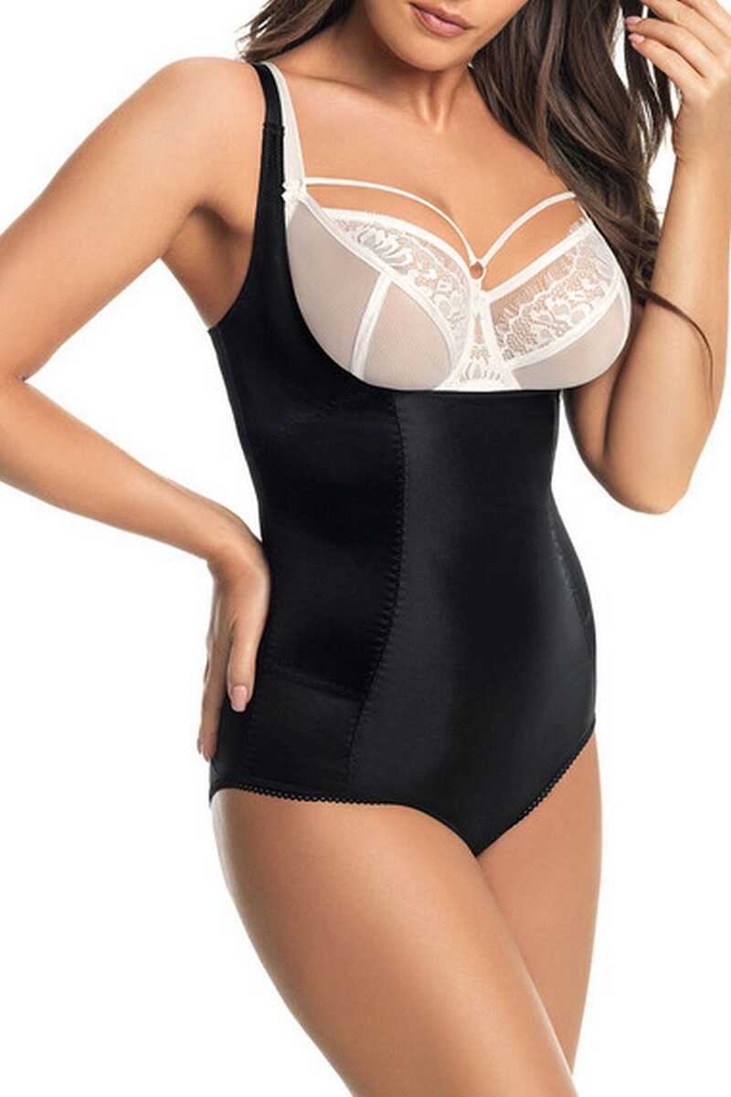 Gorsenia dámské modelovací body pod prsa 148 Sanremo černé M