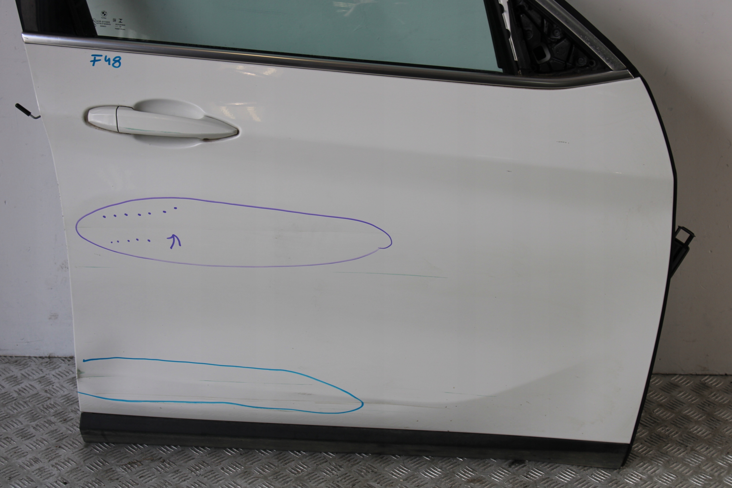 door right front right front BMW X1 F48 X-LINE