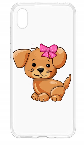 

etui silikon 1 mm pies piesek do Huawei Y5 2019