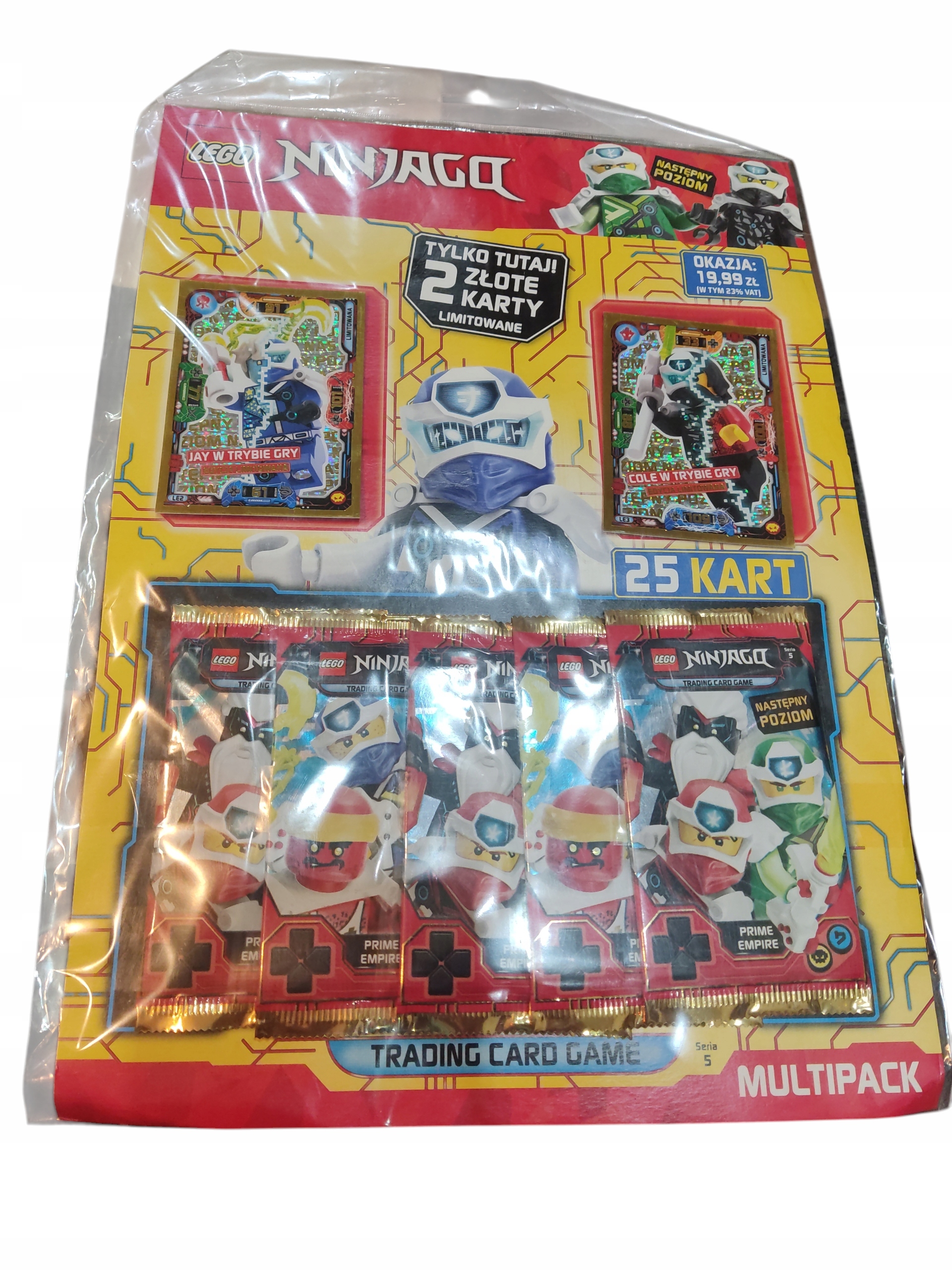 Lego Ninjago Multipack SERIA 5 NP 25 KARTY +2 LIMITED LE2 I LE3 + ALBUM