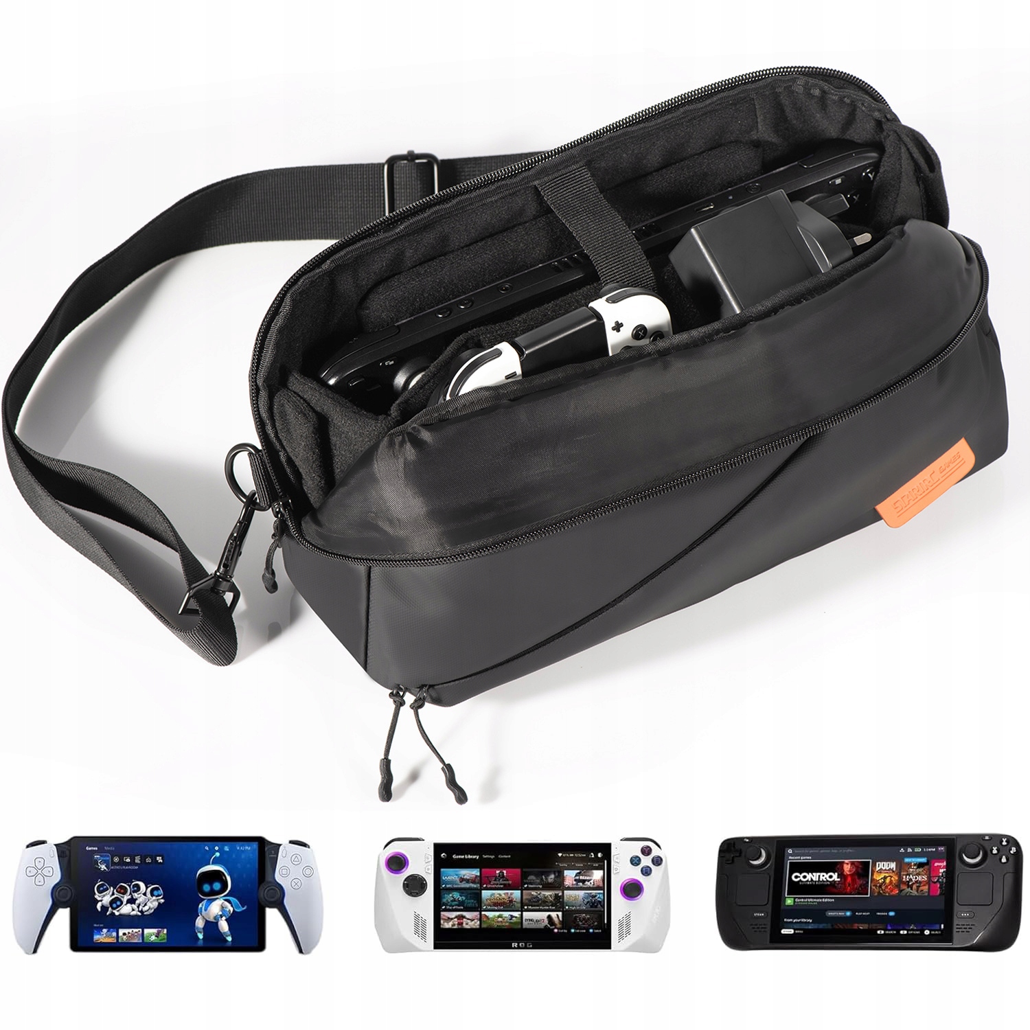 ETUI DO PRZECHOWYWANIA STEAM DECK / SWITCH / PS PORTAL / ROG ALLY