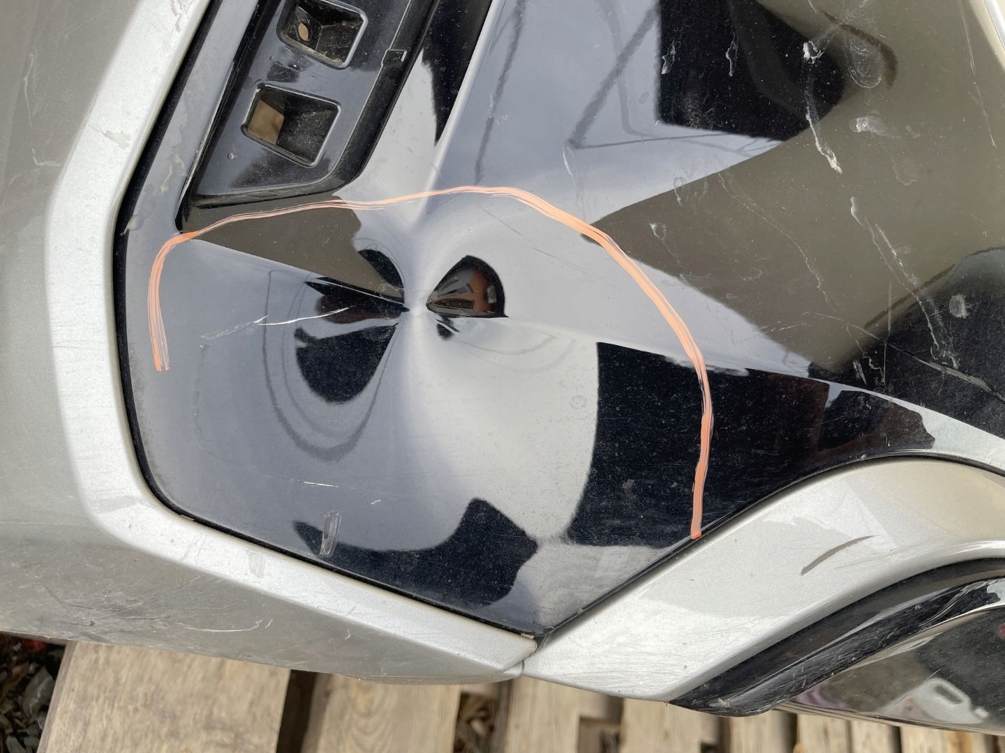 BMW X1 U11 m-packet 2022- bumper rear part rear PDC 9881934