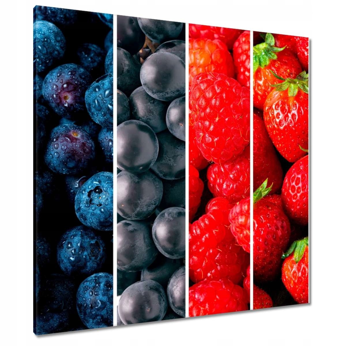 Obrazy 90x90 Duhový ovocný mix