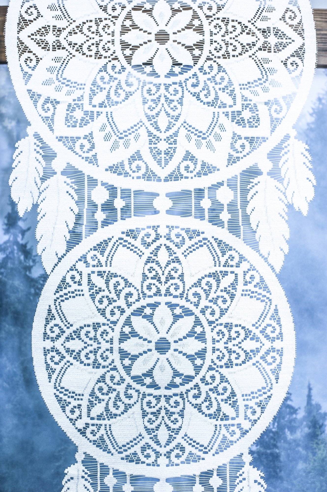 AŻUR ŻAKARDOWY ŁAPACZ SNÓW z CYRKONIAMI GLAMOUR a Marka Nav-Hess