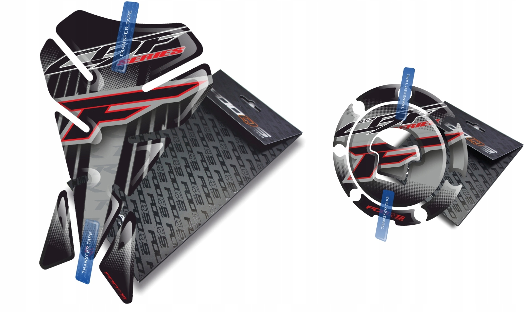 Tank-pad Cap-pad V1 Fooqs pro Honda Cbf 500 600 Starší Model Stříbrný