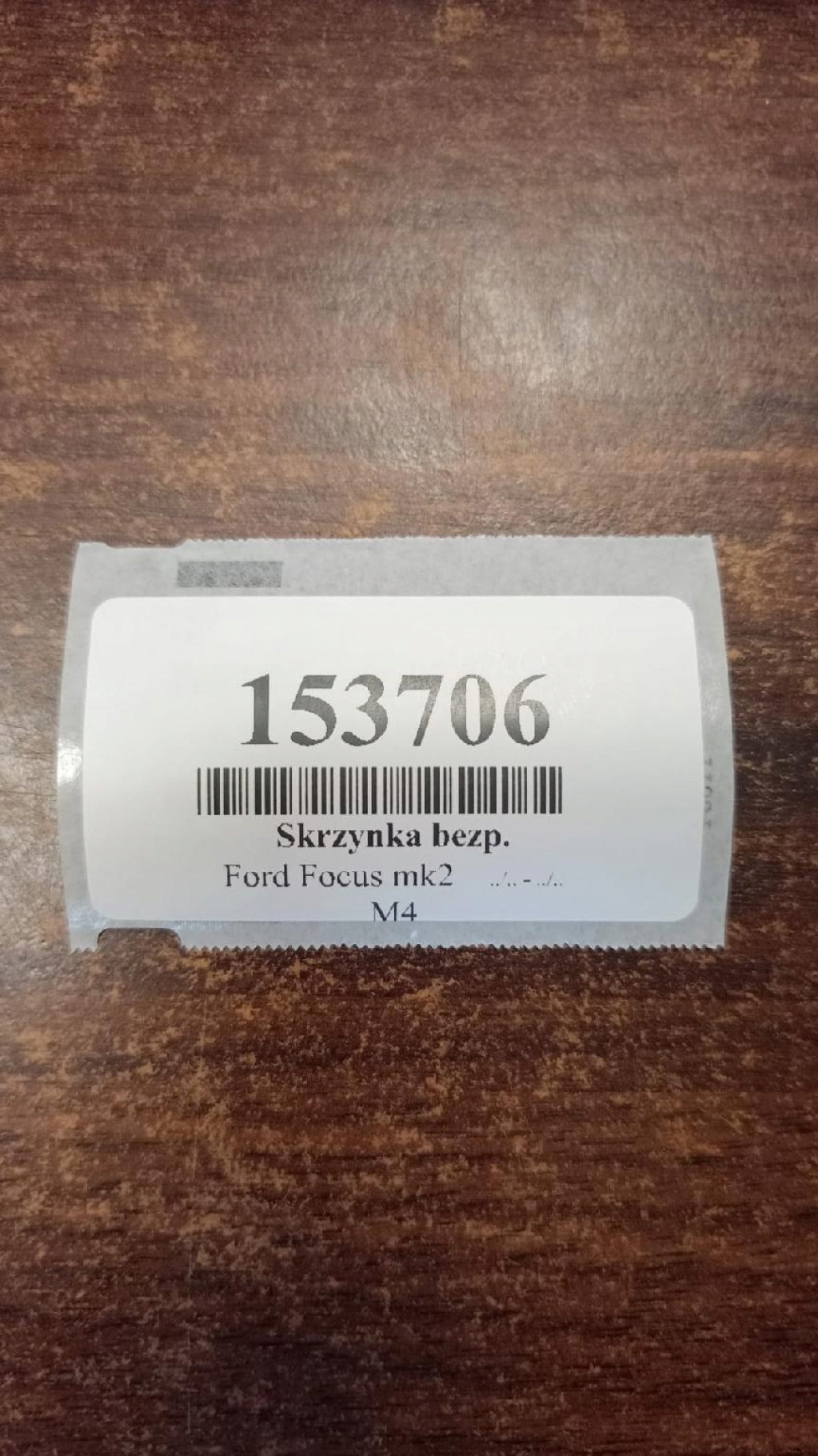 FORD FOCUS MK2 Kasten der Sicherungen 4M5T14A073BF