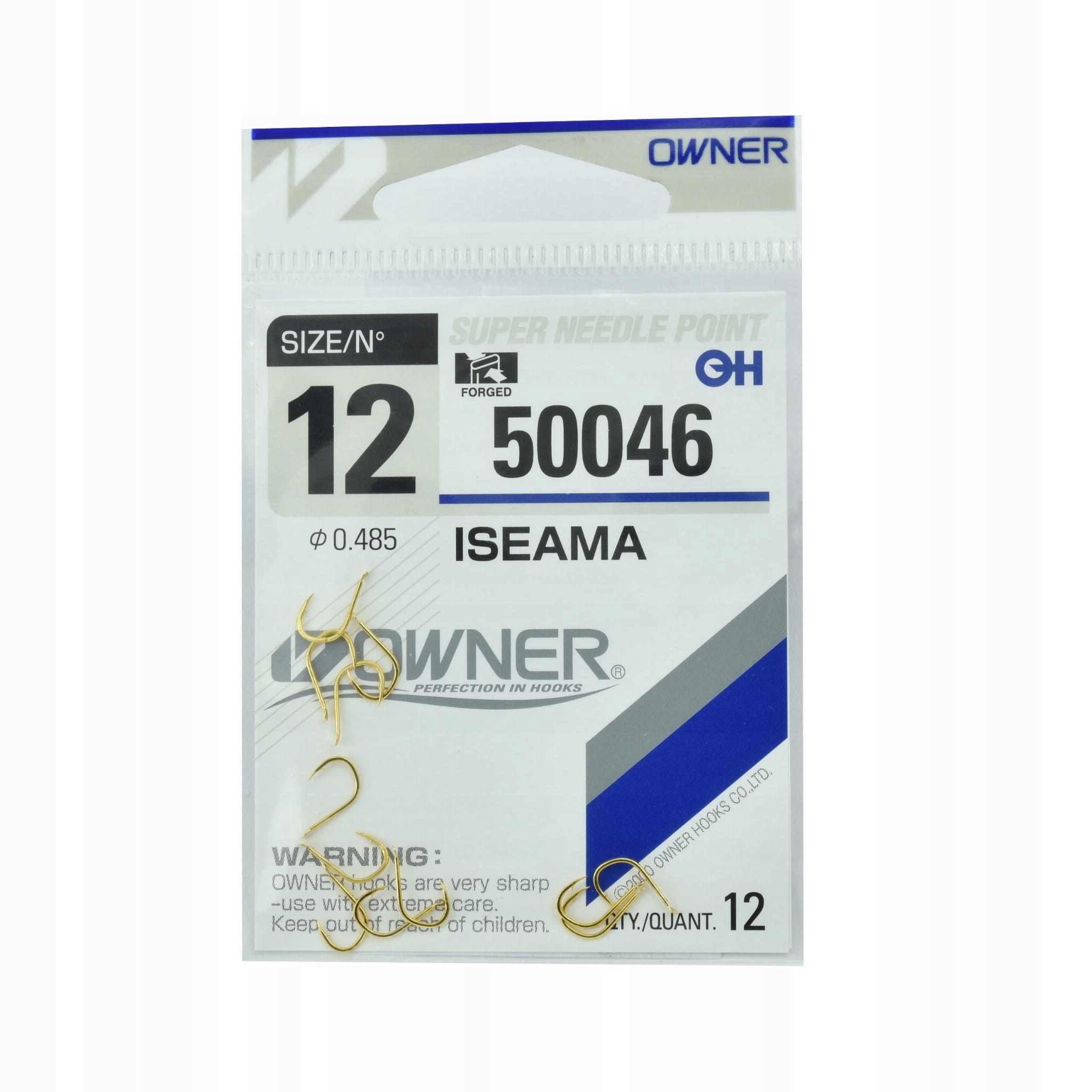Haczyki Owner 50046 Iseama ROZ.4 SZT10