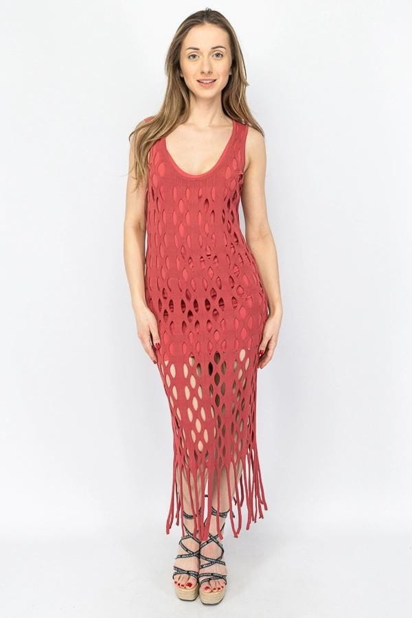 Dámské Šaty Pinko 103464 Y7ZX růžové XL