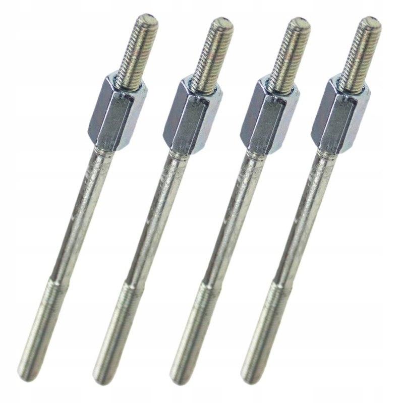 Szpilki cylindra głowicy Simson S51 SR50 SR80 Schwalbe z nakrętkami Kpl
