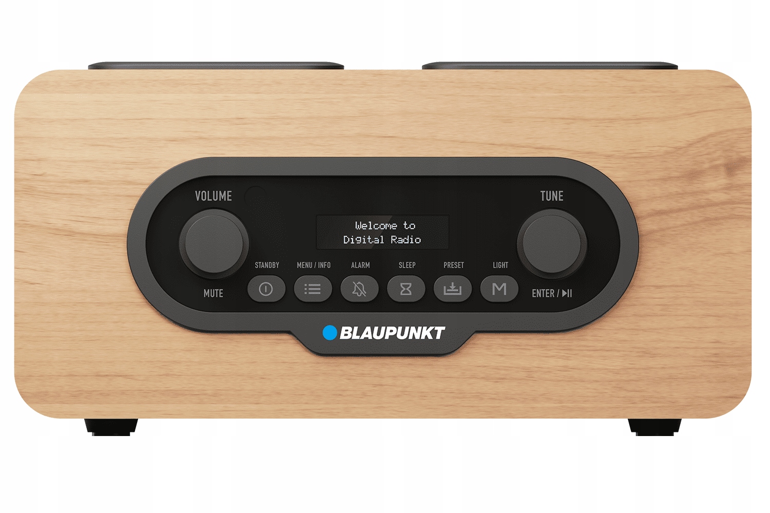 Blaupunkt DR10CR Přenosné rádio Retro Dřevěné Akumulátor Dab+ Usb MP3