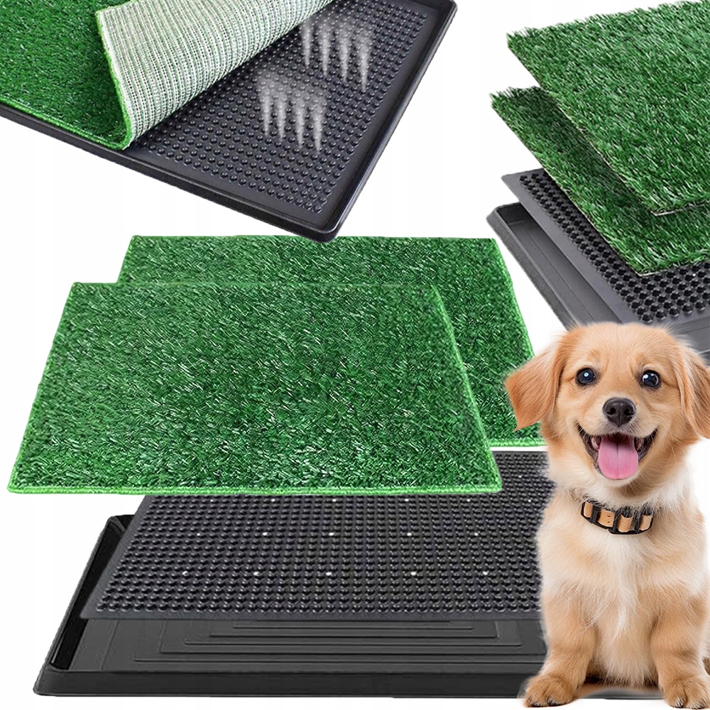 Levně Toaleta Pro Psy S Umělou Trávou Pro Výuku , Izolační Nádrž