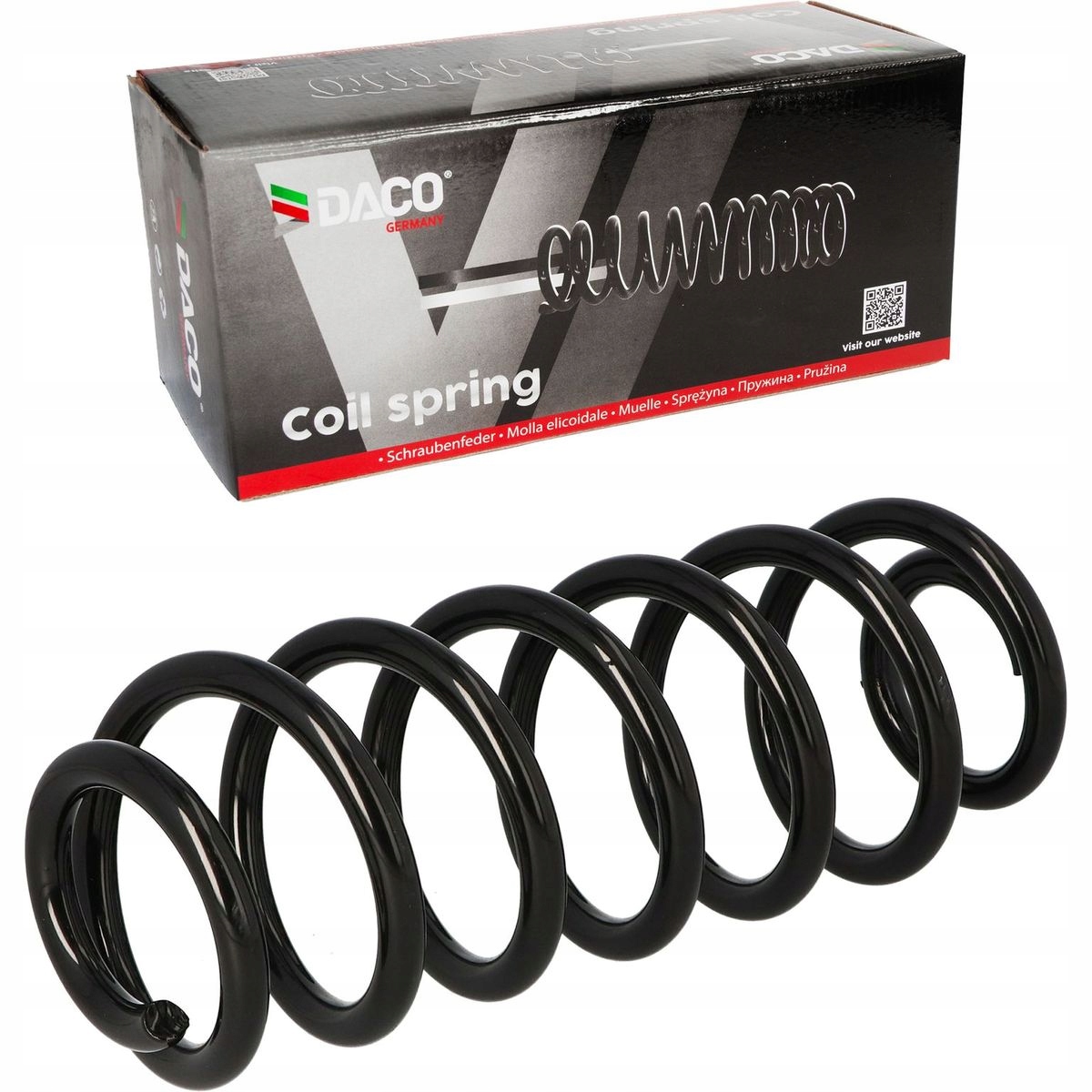 Sprezyna x2 zawieszenia TYL Octavia Jetta Golf V Part number 813471HD