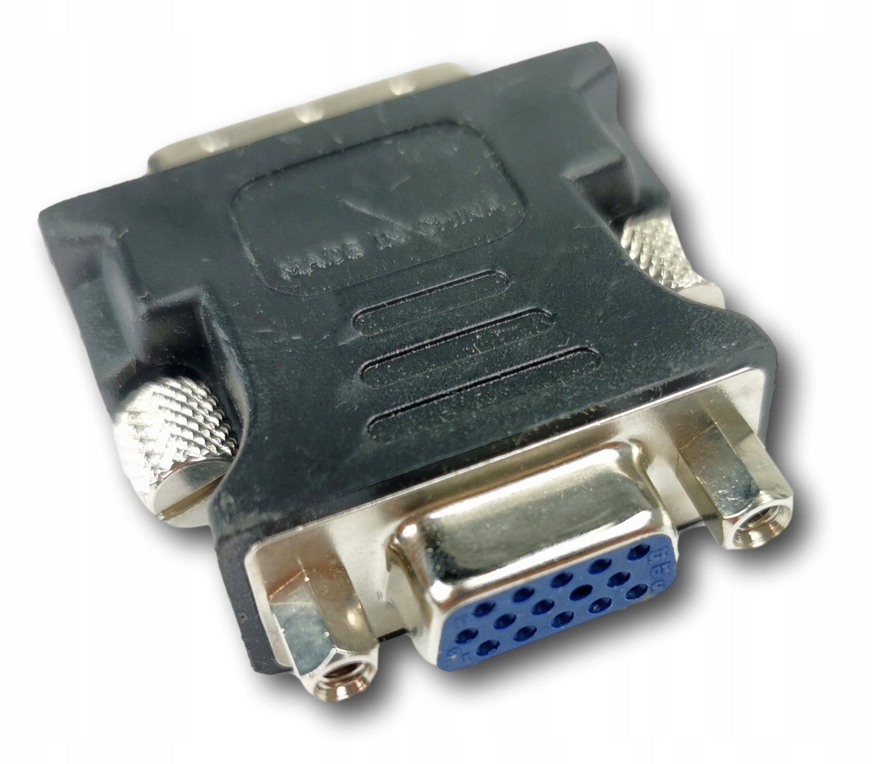 

Adapter Przejściówka D-sub Vga na DVI-I Czarny Hq