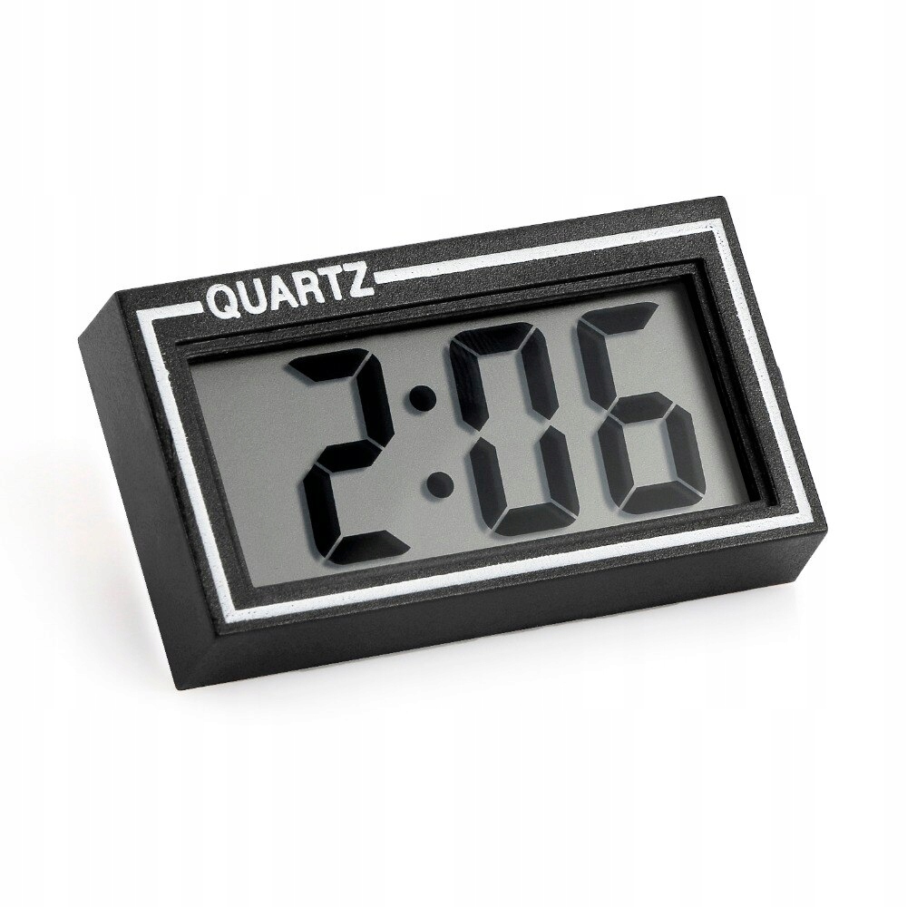 Автомобильные украшения мини цифровой ЖК-часы авто Ватт