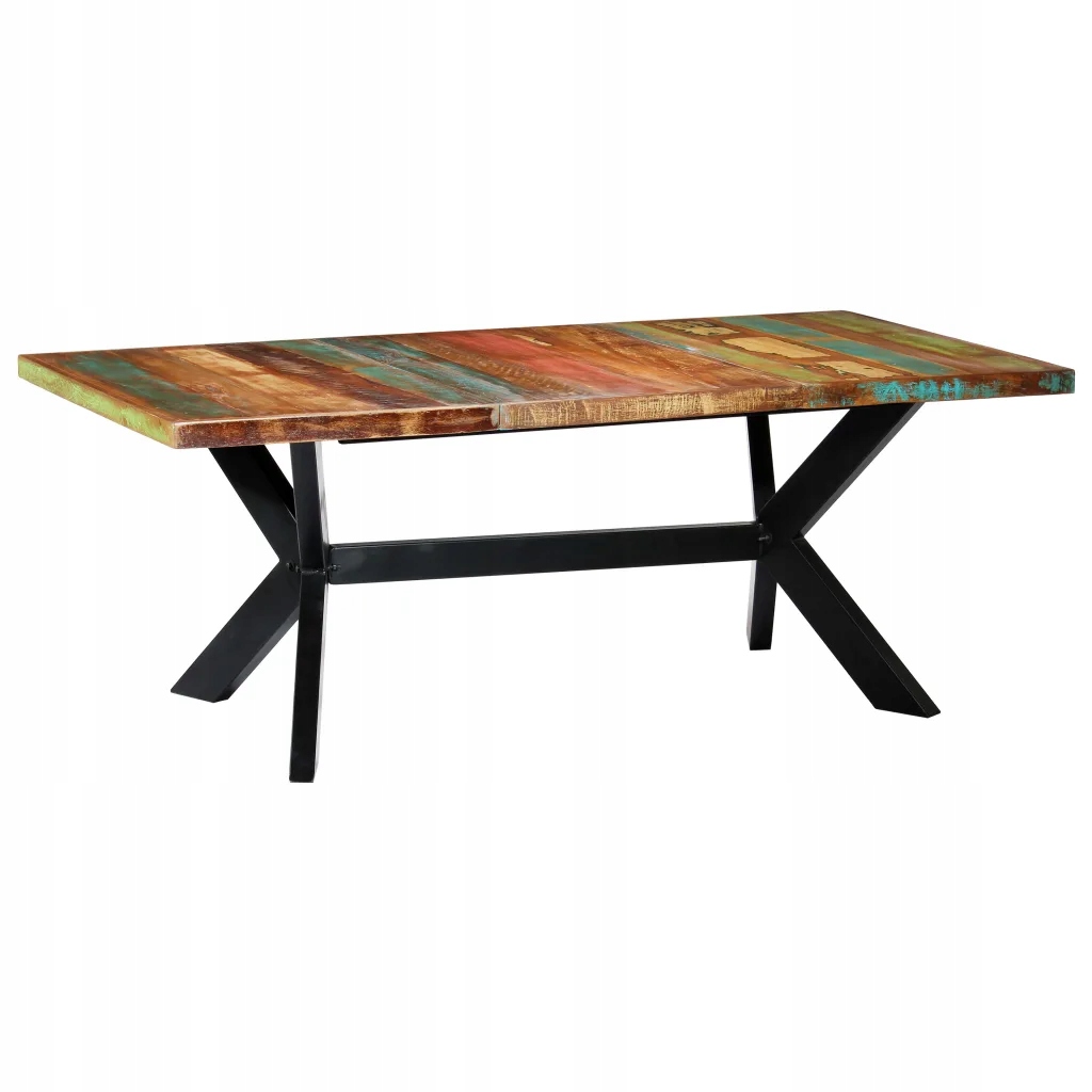 Stół jadalniany, 200x100x75 cm, lite drewno z od
