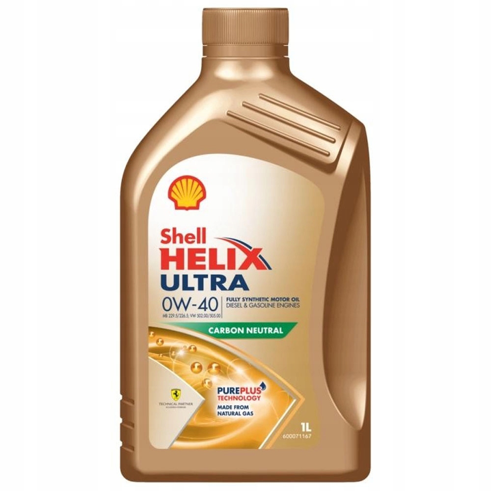 Shell Helix Ultra 0W40 A3/B4 1L syntetyczny olej silnikowy