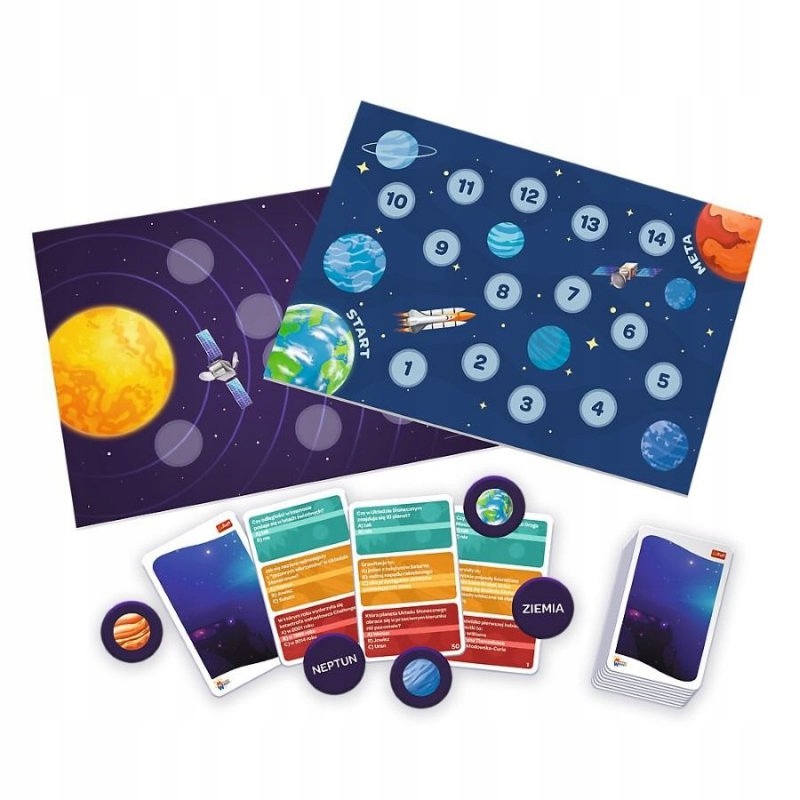 TREFL 01956 Gra Kosmos/Mistrz Wiedzy Typ Podstawa