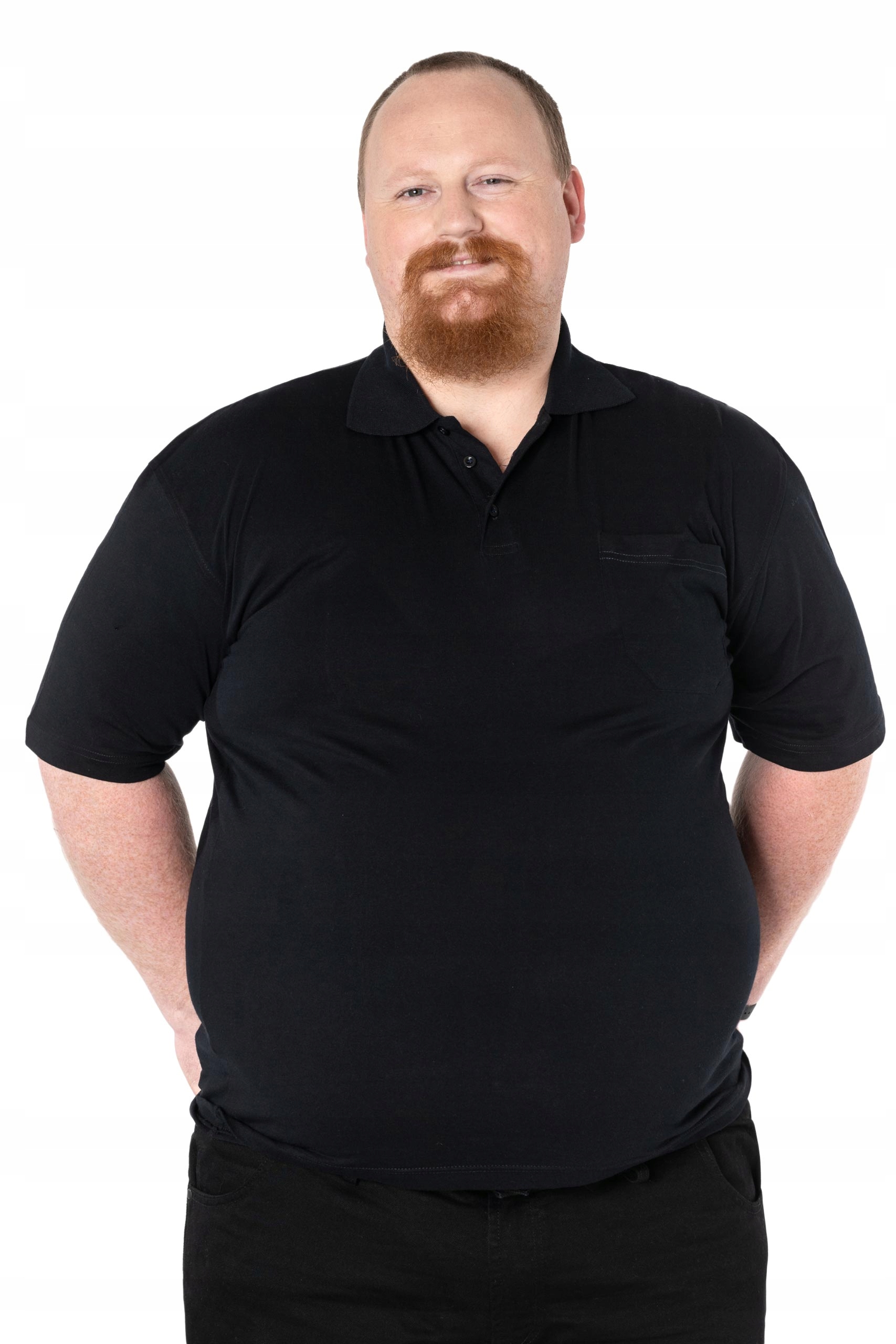

Duża Koszulka Polo Polówka Męska Bawełna 716-1 4XL