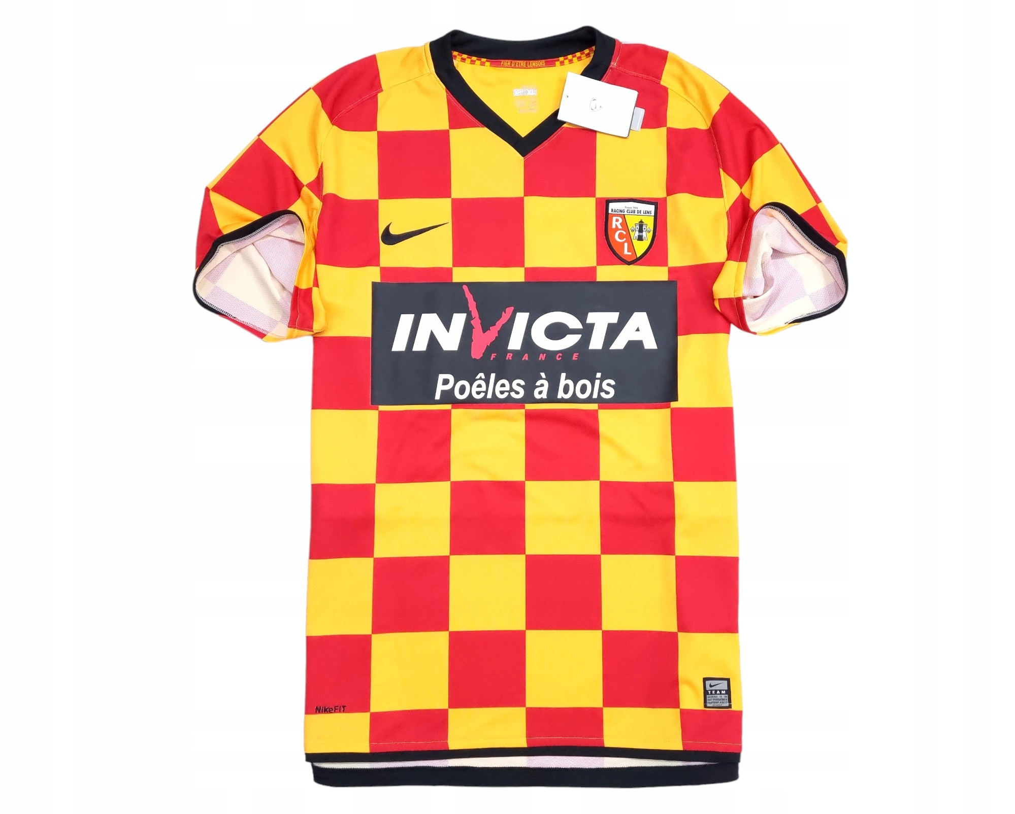 NIKE RC LENS 2008/2009 HOME SHIRT JERSEY NOWA KOSZULKA XL