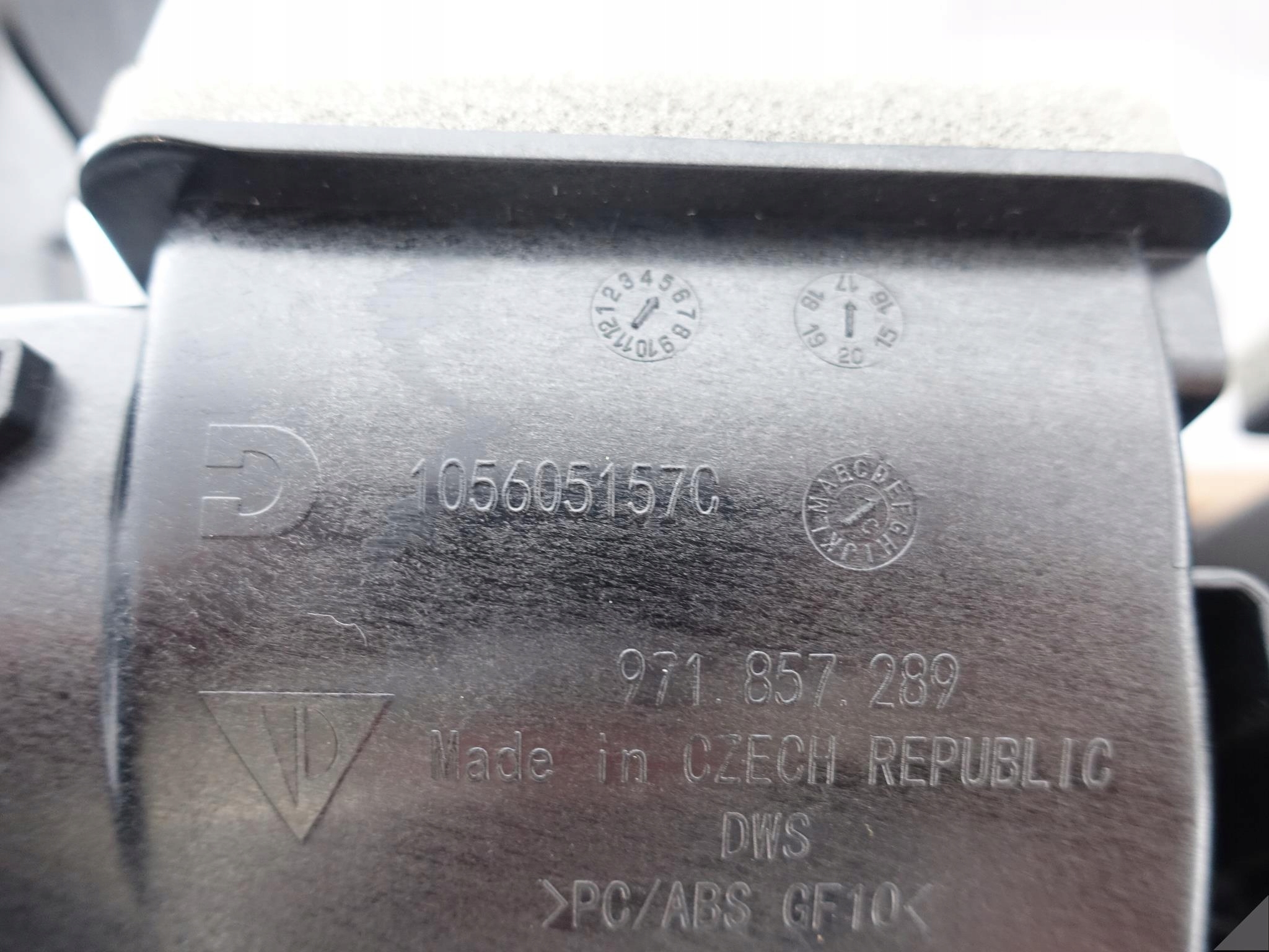 PORSCHE PANAMERA 971 16- dashboard console LUXORBEIGE