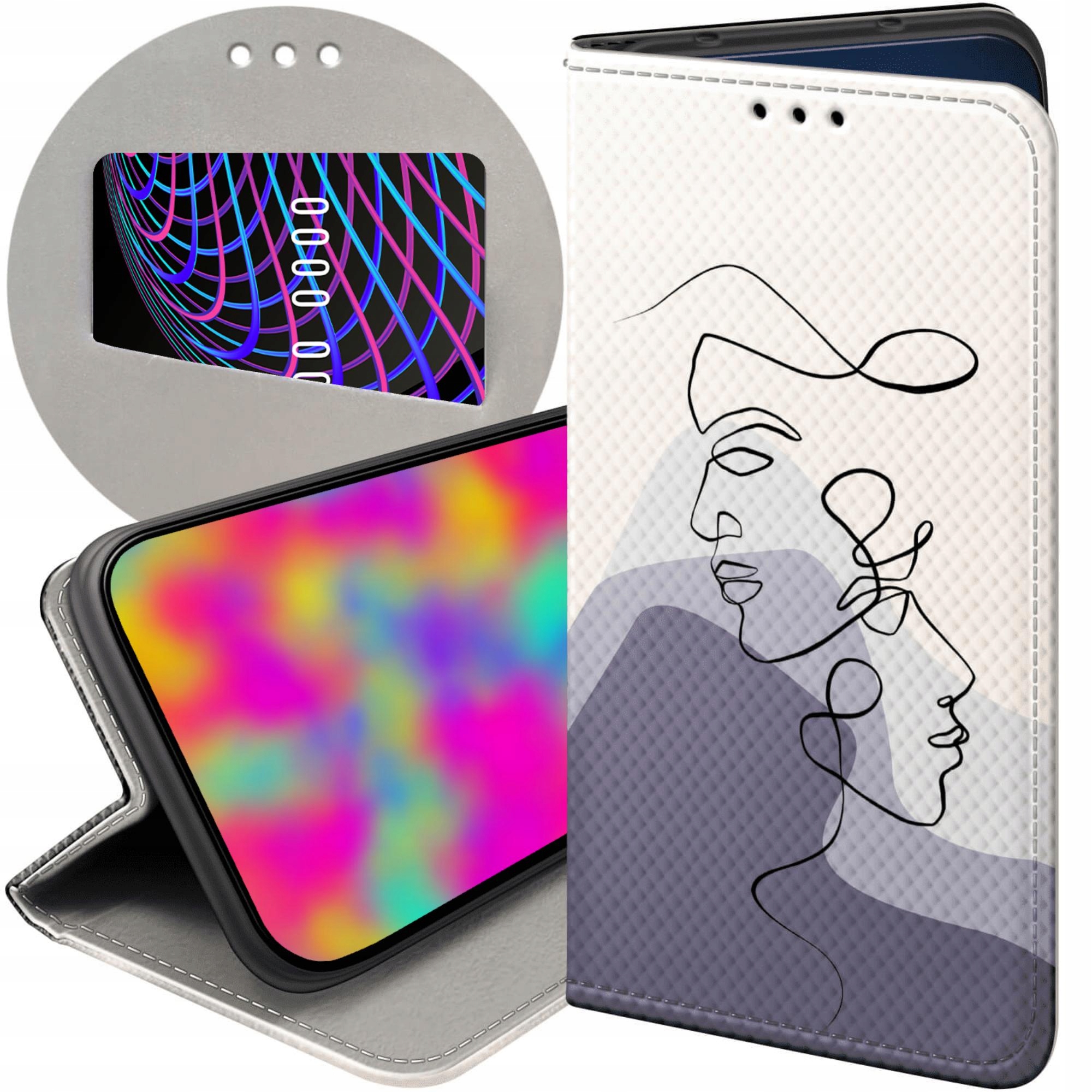 Etui Do Xiaomi Redmi 15 4G 5G Continuous Line-art Kreska Linie Case