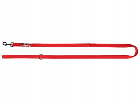 Levně Dlouhá vodítko pro psa s regulací Dingo 2,5 cm/200-400 cm, červená